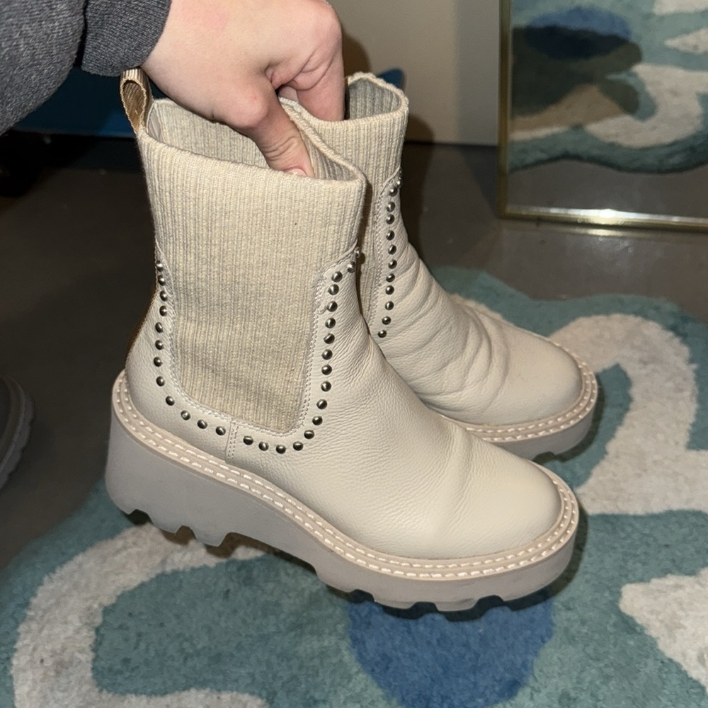 Dolce Vita Wedge Stud Boots